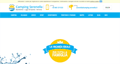 Desktop Screenshot of camping-serenella.it